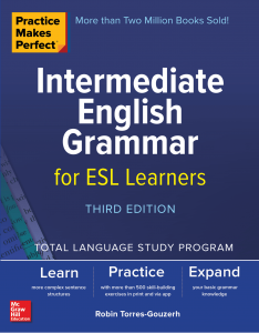 Rich Results on Google's SERP when searching for 'Intermediate English Grammar for ESL Learners Book '